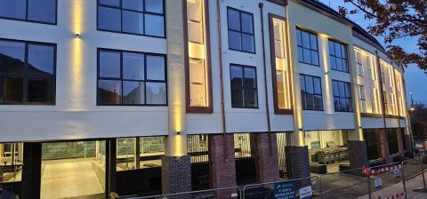 Nearing completion at Old Coleham Court